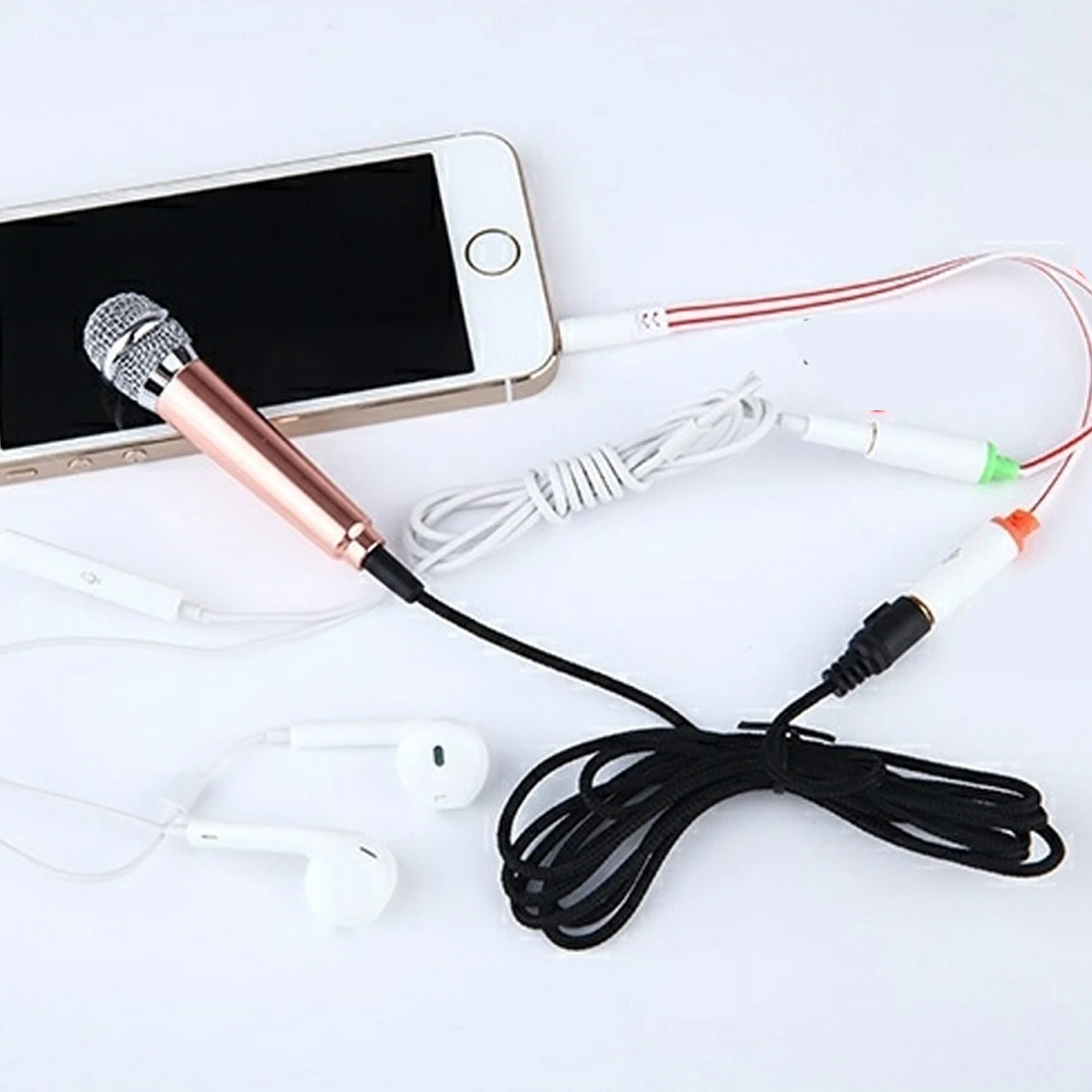 

New Microphone Portable Mini 3.5mm Stereo Studio Speech Mic Audio Microphone For Phone/Smart Phone Desktop Accessories-15