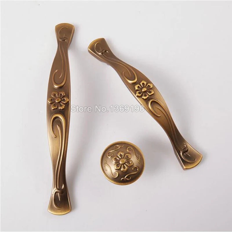 Ручка мебельная одинарная/64/96/128 мм под старину 10 шт.|cabinet handle and knob|handles knobsantique furniture