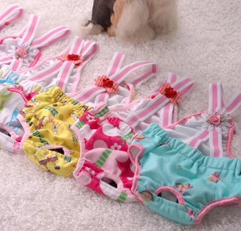 

Multicolor dogs cats Physiological pants costume doggy Menstruation pants apparel puppy anti-harassment Safety shorts 10pcs