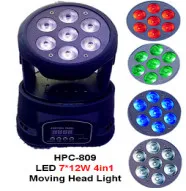 

New 7x12W 4in1/LED CREE /Moving head light/RGBW/dmx 512/LED BEAM/led rgbw/led moving/moving head beam