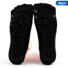 Для женщин Нескользящие хлопчатобумажные Йога носки профессиональные Фитнес Спорт Пилатес Носки детские колготки танцевальные носки