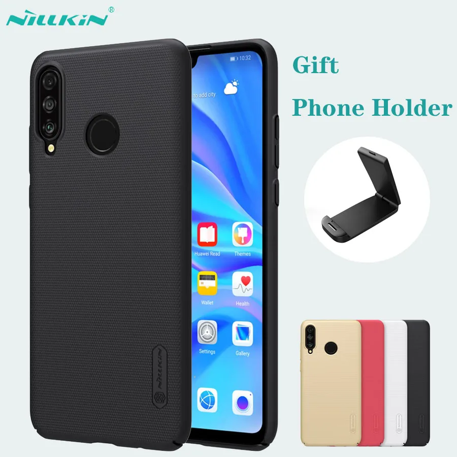 For Huawei P30 lite Nova 4e Case Nillkin Case + Phone Holder For Huawei
