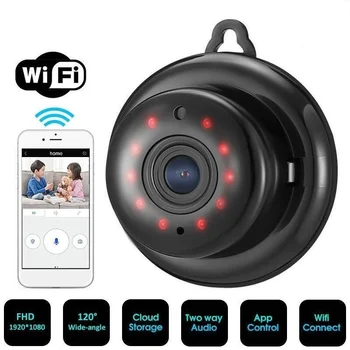 

Wireless Mini WIFI IP Camera HD 1080P Smart Home Security Camera Night Vision