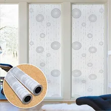 90*200 см самоклеящаяся пленка утолщение Ретро окна клейкая бумага-cut матовый стикер для стекол бумага Туалет стеклянная пленка для ванной комнаты