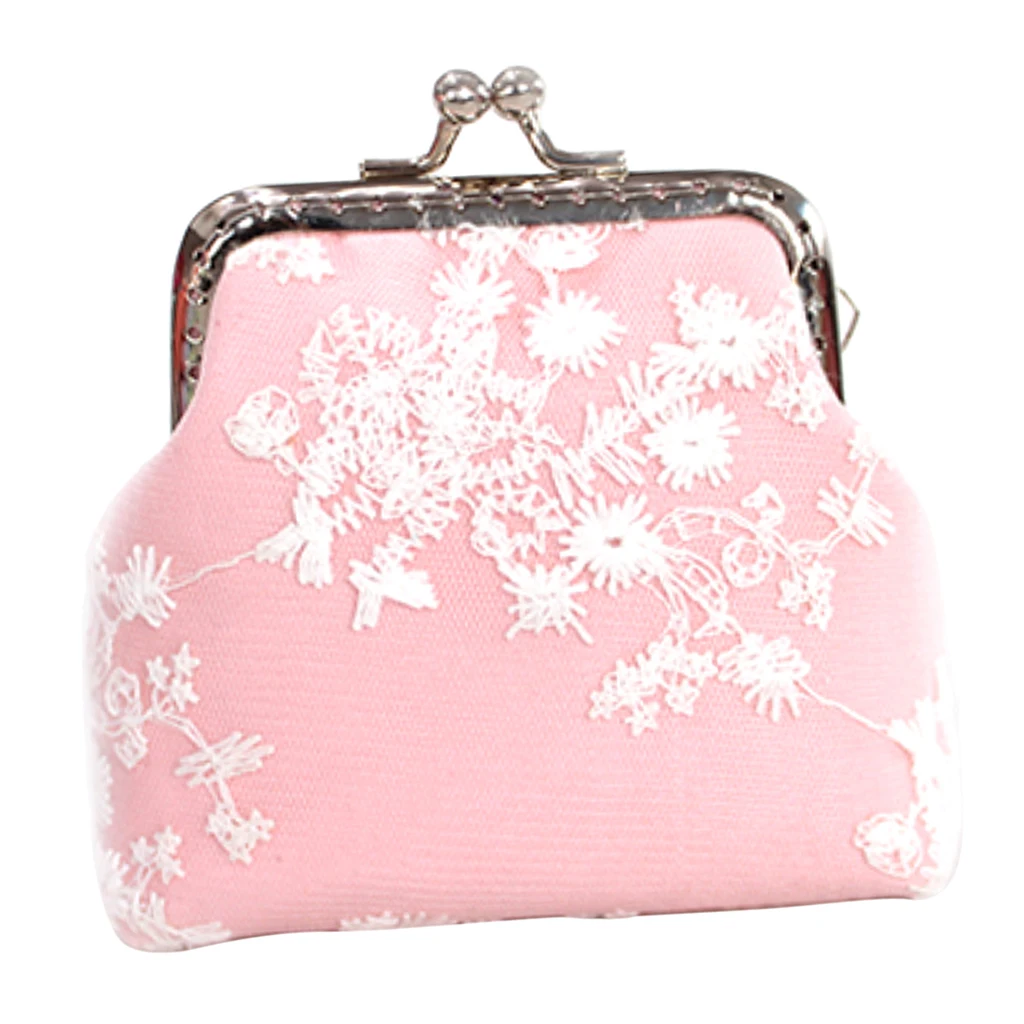 Handmade Metal Kiss Clasp Frame Flower Clutch Purse Complete Kits for Making Your Own Handbag