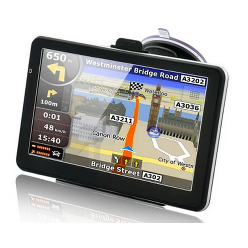 7 inch Car GPS Navigation FM 128M 8GB Map navigator with Free Upgrade Europe Sat nav Truck gps navigators automobile 7 inch Car GPS Navigation FM 128M 8GB Map navigator with Free Upgrade Europe Sat nav Truck gps navigators automobile