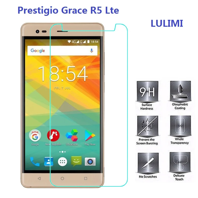 Закаленное стекло Prestigio Grace R5 Lte Защитная пленка для экрана телефона Защитное стекло для Prestigio Grace R5 Lte PSP5552