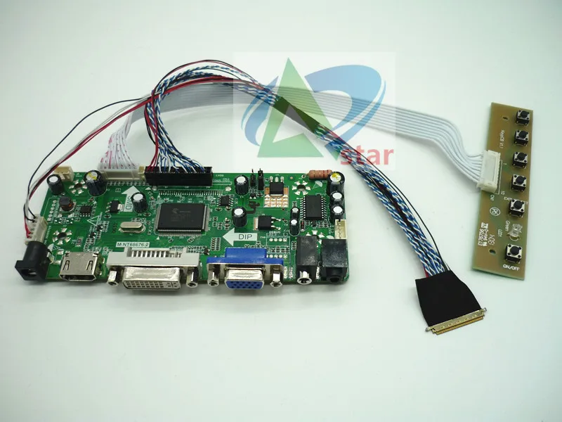 HDMI + DVI VGA аудио набор для платы ЖК контроллер 17 3 &quotLP173WD1 LTN173KT01 1600*900 40 игл ноутбука