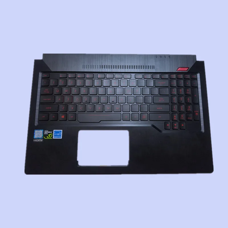

NEW Original laptop Laptop Palmrest with US Standard Keyboard For ASUS FX503 FX503VD FX63VD