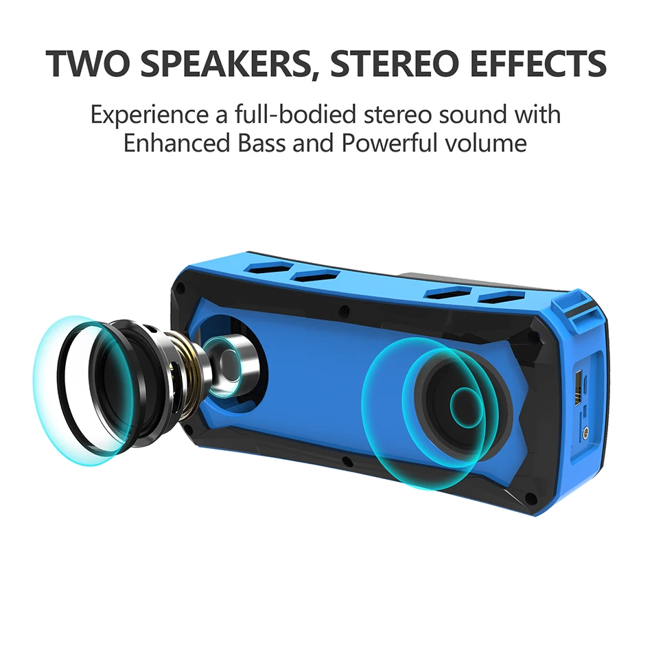 S610 portátil bluetooth alto-falante sem fio subwoofer