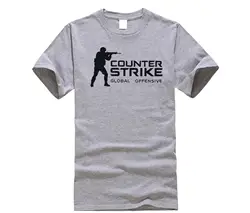 CS GO Gamer футболка 2019 Горячая счетчик Strike Global offension CSGO Мужская футболка наивысшего качества брендовая одежда забавная футболка хлопковая