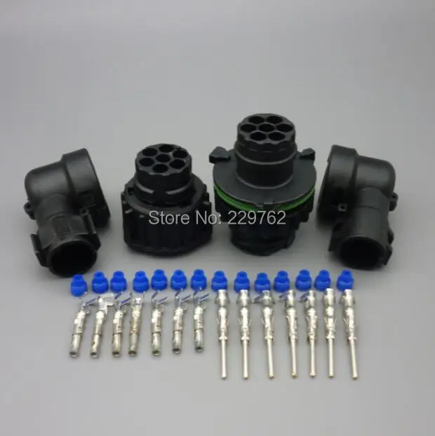 Shhworldsea 4Set 7 Pin 1718230 967650 1 965783 разъем для датчика Автомобильный Водонепроницаемый