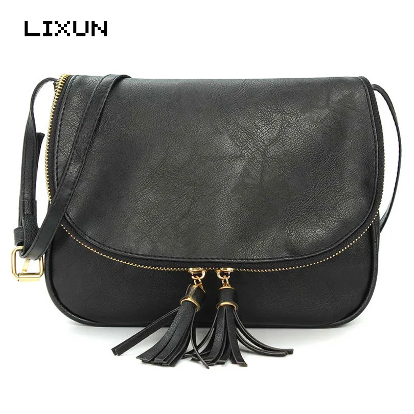 LIXUN Fashion Small Bag Ladies Messenger Bags Soft PU Leather Handbags Crossbody Bag For Women ...