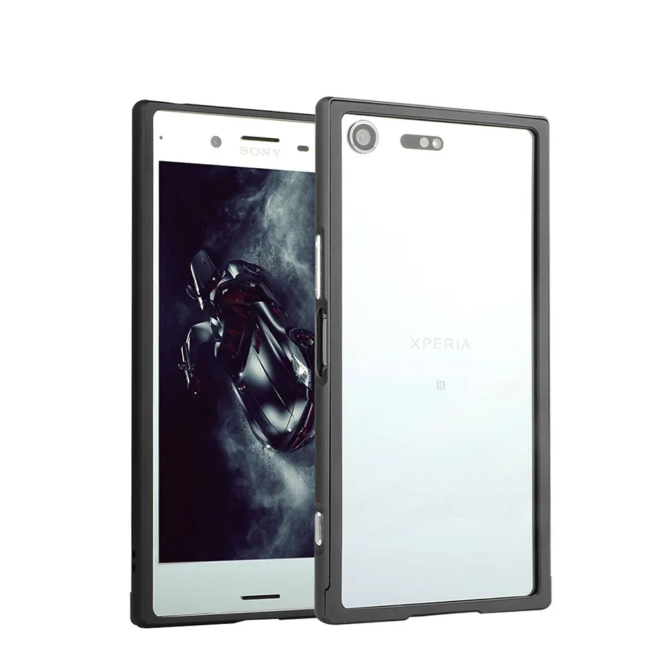 Металлический бампер для Sony Xperia XZ Premium 5 дюйма Ультратонкий алюминиевый рамка