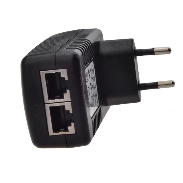 48V POE injector Ethernet CCTV Power Adapter 0.5A 24W,POE pin4/5(+),7/8(-) Compatible with IEEE802.3af for IP camera IP Phones 5