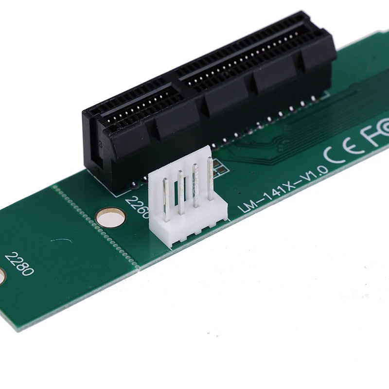 PCI E 1X/4x карта SSD для NGFF M.2 M Key PCIE слот адаптер Расширительная + отвертка 4 контактный