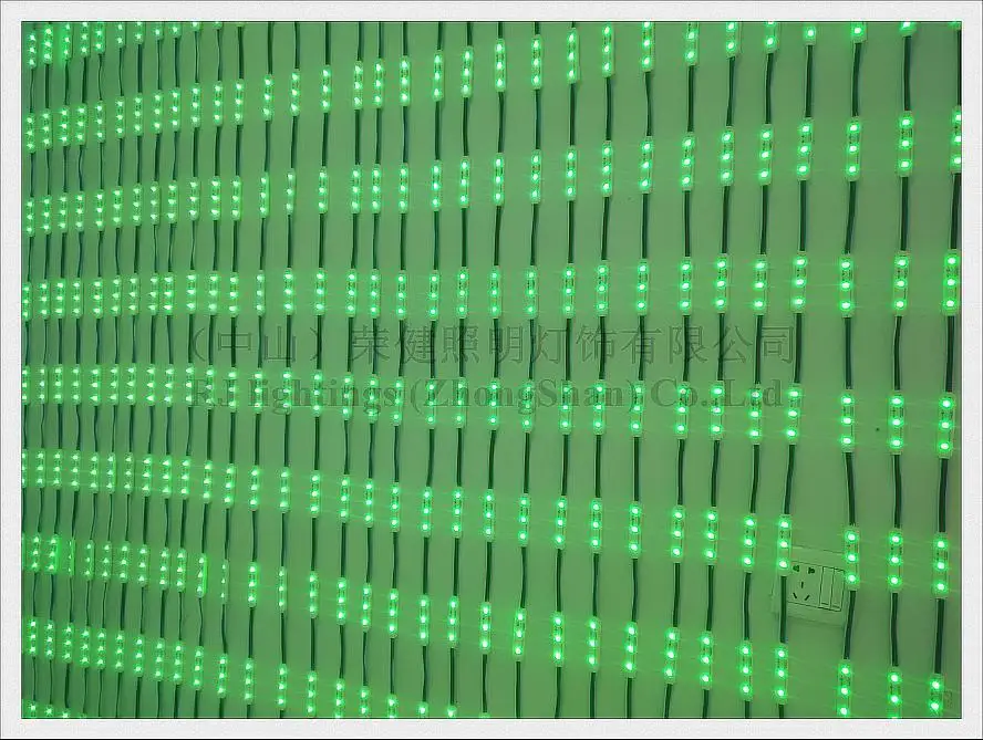 Впрыска с объективом RGB светодиодный модуль SMD 5050 водонепроницаемый светодиодный рекламный светильник RGB DC12V 0,72 Вт 3 светодиодный IP66 75 мм* 15 мм* 5 мм