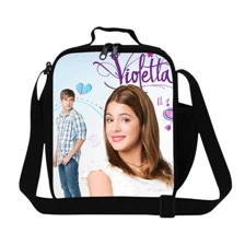 violetta kids lunch bags for children,fashion character thermal insulated lunch box boys, bags violetta girls baby bags 