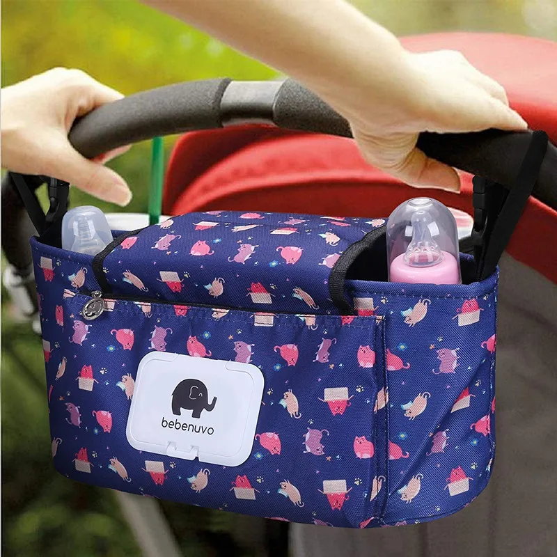 

Baby Diaper Bags Large Waterproof Kits Mom Maternity Travel Nursing Bag Nappy Pram Stroller Hanging Bag Organizer Accessories