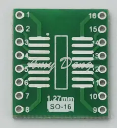 100 шт./лот неэтилированный SOP16 отложным воротником DIP16 боди узкий 16pin преобразования адаптер пластины сиденья MSOP16 SSOP