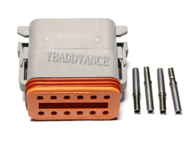 AAdvance Parts 12 Poles Female Deutsch Connector Complete Set With
