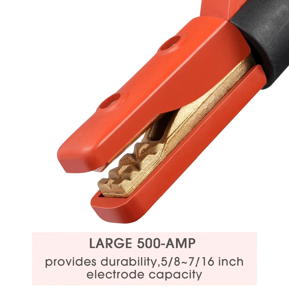 

Reboot Welding Electrode Holder ARC Welder Heavy Duty 500A For MMA TIG MIG Welding Machine Stick Welder Tig Inverter Welding