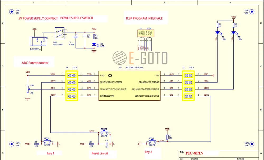 Attiny13 AVR макетная доска обучающая доска экспериментальные тестовые доски AVR доска минимальная система