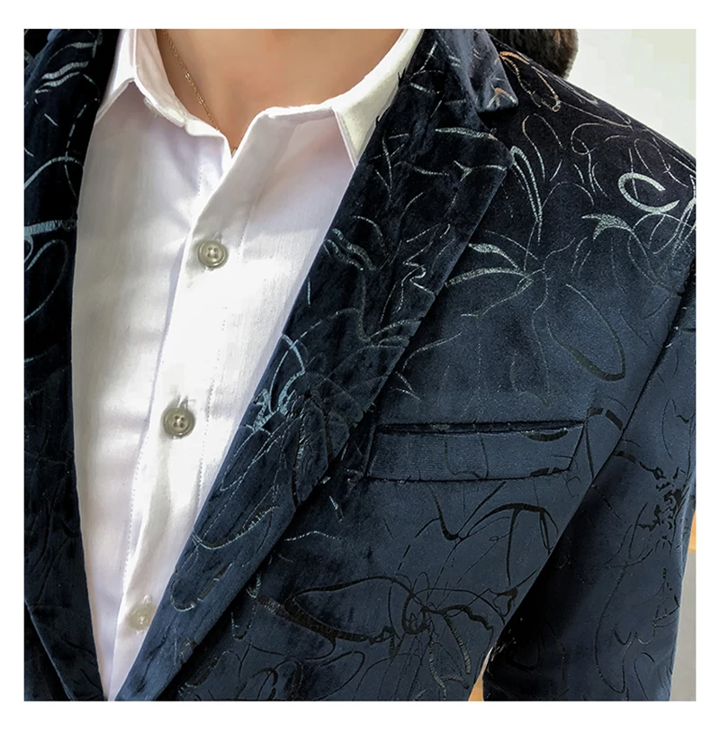 Blazer Masculino Slim Fit Casual Blazers Men Suits Wedding Blazer For Men  (13)