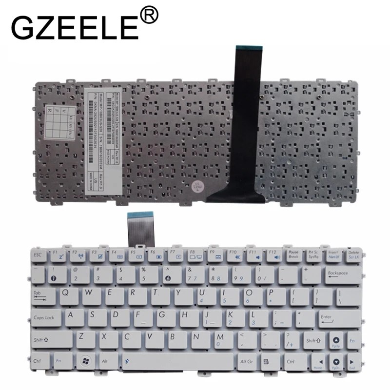GZEELE новая клавиатура для ноутбука Asus Eee PC EPC 1015 1015PN 1015PW 1015BX 1015PX 1015PD 1015TX 1015CX 1011PX 1011CH без рамки