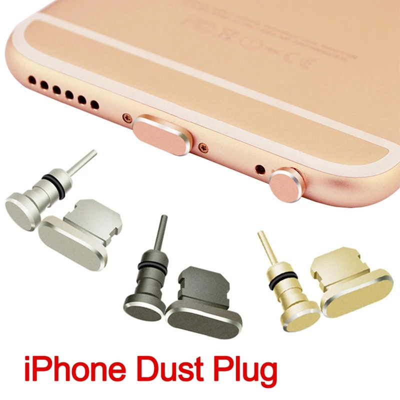 Universial Dust Plus для iPhone 8, 7 Plus, 6 S, 6 Plus, 5, 5S, SE, для iPad, зарядный порт, разъем для наушников, USB, Matel, Пылезащитная заглушка, набор для iPod