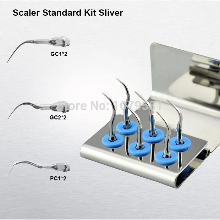 1 Набор KUSKS Scaler Endo Kit Silver Для KAVO стоматологический скалер в стоматологическом стуле и блоке Каждый наконечник