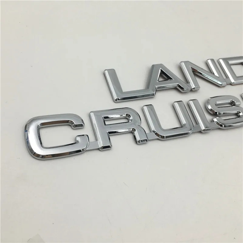 

For Toyota Land Cruiser Prado Rear Trunk Boot Emblem Hatchback Badge Logo Ornament