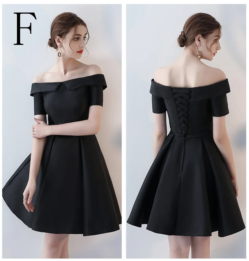Черный vestidos para formatura женское кружевное Платье До Колена 8 класса для выпускного