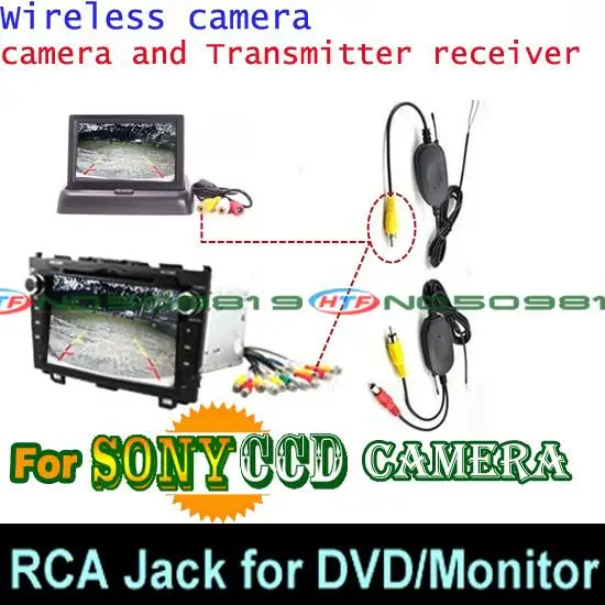 Камера заднего вида HD CCD или SONYCCD камера ночного видения автомобиля заднего вида широкоугольная для Jeep Compass Автомобильная резервная парковочная камера - Название цвета: sonyccd wireless DVD