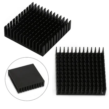

2Pcs/set heatsink cooler Radiator Aluminum Heatsink Extruded Profile Heat Dissipation for Electronic