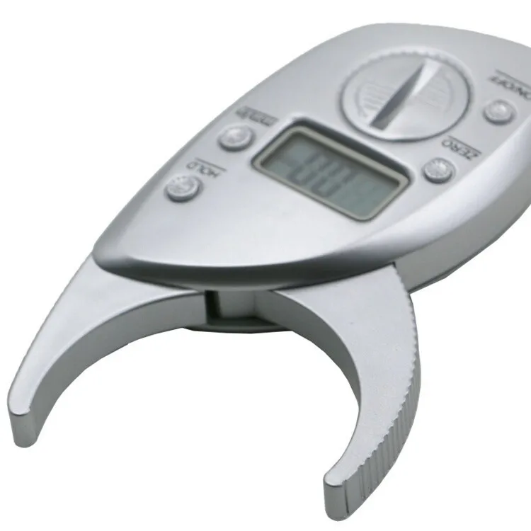 steel hardness tester Digital body fat caliper skinfold caliper LCD display Body Fat Caliper Fold Analyzer Measurement Thickness caliper personalized tape measure