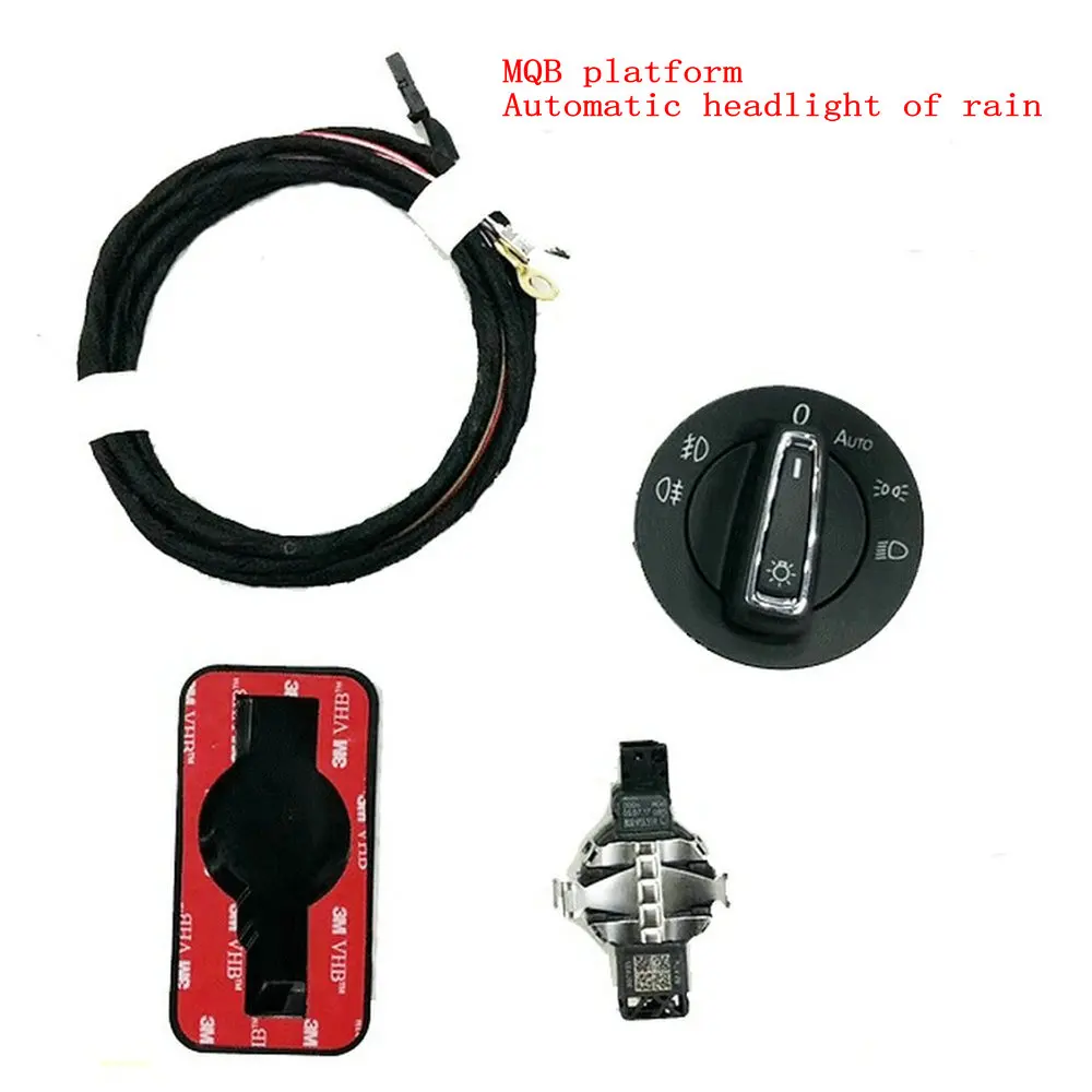 Applicable to the VW MQB platform Golf 7 MK7 Touran L Tiguan L rain sensing automatic headlight rain sensor headlight switch Applicable to the VW MQB platform Golf 7 MK7 Touran L Tiguan L rain sensing automatic headlight rain sensor headlight switch