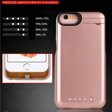 Батарея чехол для iphone7plus 10000 мАч Перезаряжаемые внешний Батарея Зарядное устройство чехол обновления Запасные Аккумуляторы для телефонов для Apple iPhone 7 Plus