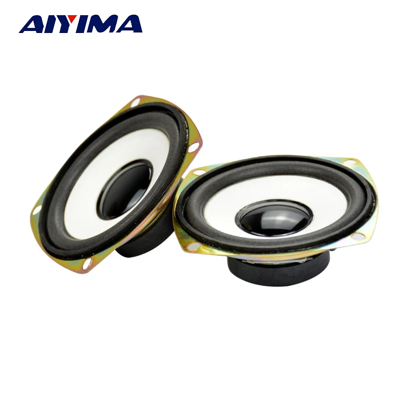 AIYIMA 2Pcs 3Inch Audio Porble Speaker 4Ohm 5W DIY External Magnetic HiFi Full Range Speaker Horn Stereo Woofer Loudspeaker AIYIMA 2Pcs 3Inch Audio Porble Speaker 4Ohm 5W DIY External Magnetic HiFi Full Range Speaker Horn Stereo Woofer Loudspeaker