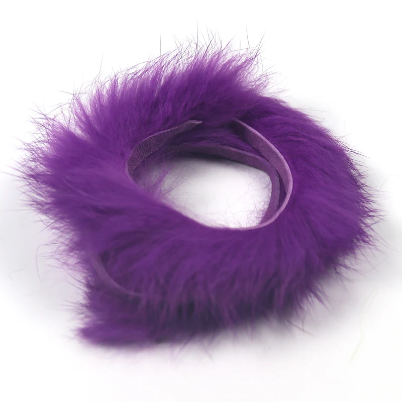 Bimoo-2pcs-Rabbit-Fur-Hare-Zonker-Strips-for-Fly-Tying-Material-Streamer-Fishing-Flies-Making-5mm (5)