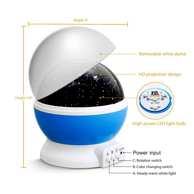 Stars Moon Sky Projector Light Up Christmas Halloween Gift Glow In The Dark Toys For Baby Kid Boy Girl Children Baby Sleeping Stars Moon Sky Projector Light Up Christmas Halloween Gift Glow In The Dark Toys For Baby Kid Boy Girl Children Baby Sleeping