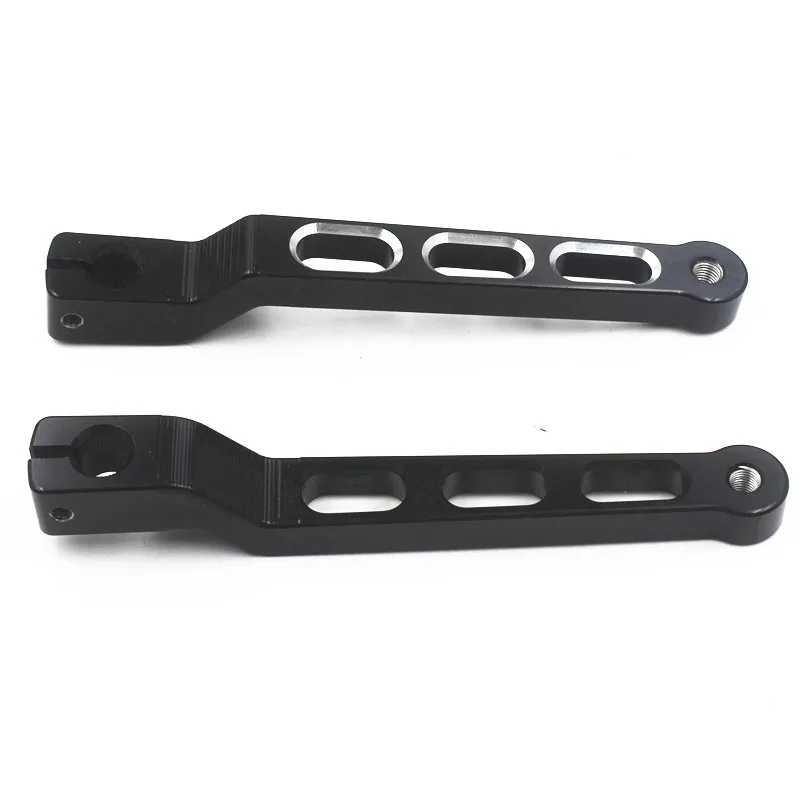 

Pair Motorcycle Aluminum Heel Toe Shifter Arms Gear Shift Levers For Harley FLHT Softail Electra Glide Tour Glide