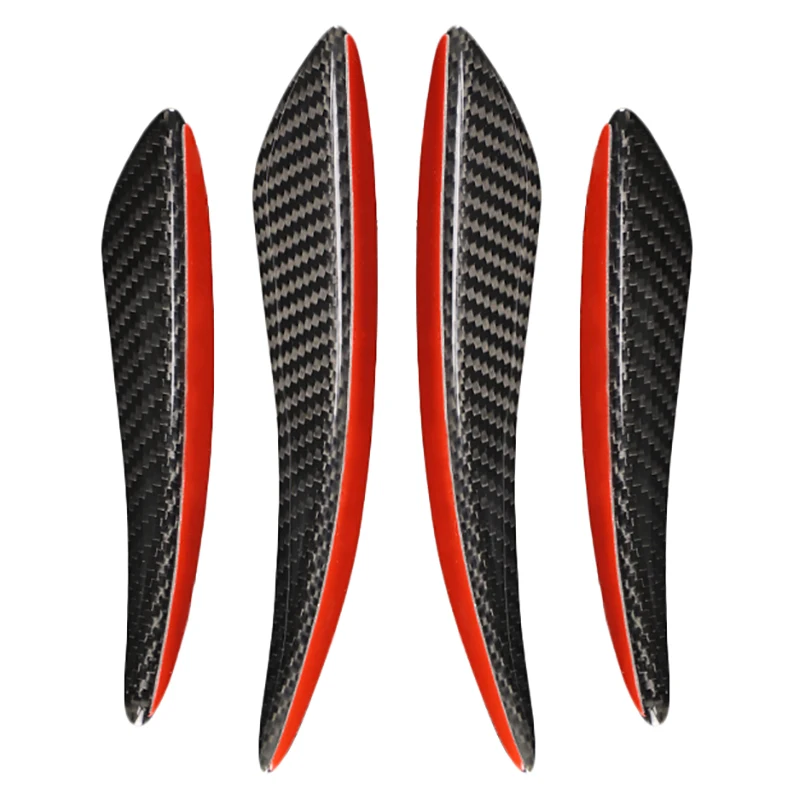 

Carbon Fiber Front Bumper Universal Spoiler Air Knife With 3M Tape Accessories For Bmw E60 E90 F30 F10 E70 F15 E84 F20