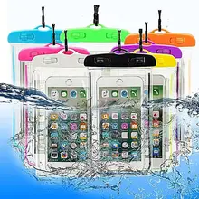 Сумки для плавания водонепроницаемая сумка со светящимся подводным чехлом чехол для телефона iphone 6 6s 7 Универсальные Все модели 3,5 дюймов-6 дюймов
