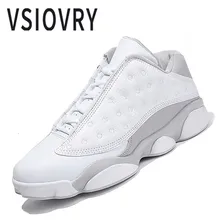 VSIOVRY/ Мужская Баскетбольная обувь для тренировок на улице, спортивные ботильоны, мягкие удобные нескользящие баскетбольные кроссовки для мужчин
