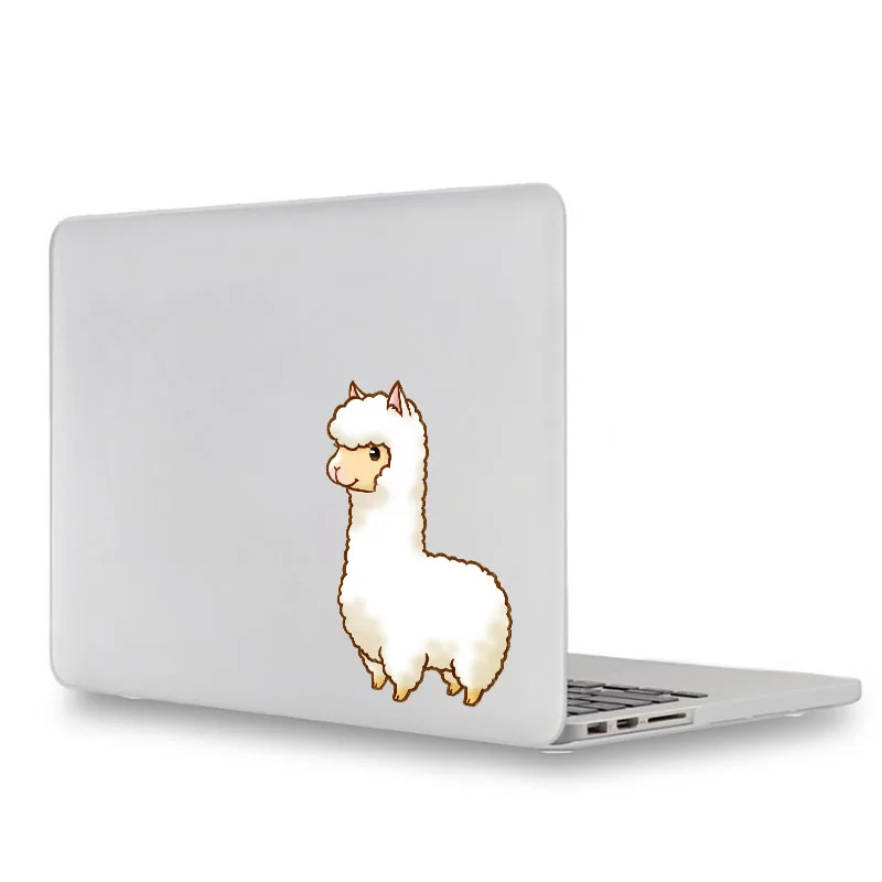 Милый Альпака лама мультфильм ноутбук наклейка для Apple Macbook Наклейка Pro Air retina 11 12 13 15 дюймов Mac книга ноутбук частичная кожа