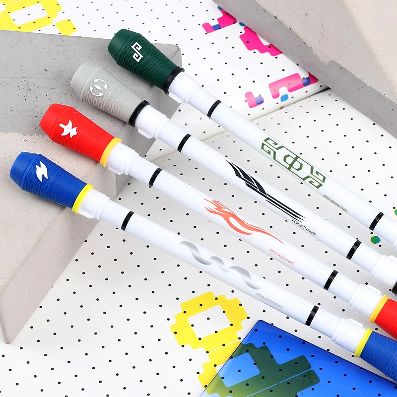 Ceny Zhigao spinning długopis v29 towarów dla szkoły biurowe kreatywny długopisy nowość antypoślizgowe kręcenie sztuczka toczenia Anti fall długopis czapka z daszkiem