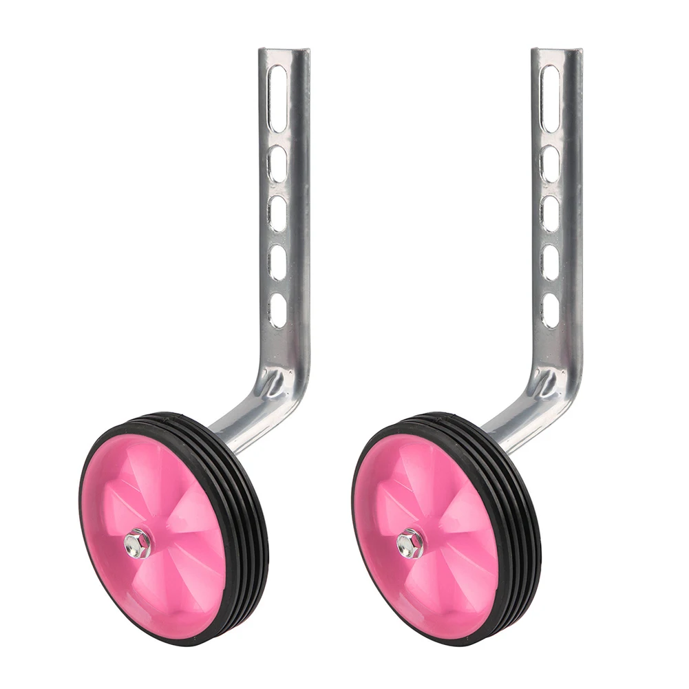 

Bicycle Cycle Universal Bike Stabilisers Children Child Kid Training Wheel 12" -20" Pink