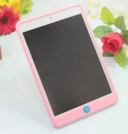 9,7 ''твердый резиновый защитный чехол для iPad Air 2 чехол силиконовый A1566 A1567 яркий противоударный чехол для iPad Air 2 резиновый чехол - Цвет: Pink
