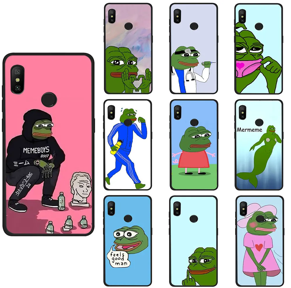 Internet Meme Smug Frog Pepe Soft TPU phone cover case for Redmi 4A 4X 5 6 5A 6A 7 Go Note 5 6 7 Pro Internet Meme Smug Frog Pepe Soft TPU phone cover case for Redmi 4A 4X 5 6 5A 6A 7 Go Note 5 6 7 Pro